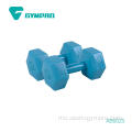 Dumbbell simen kecergasan pe hex